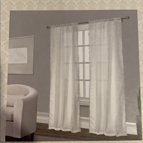 design decor Other - New 4pcs 2 sets of 2 rod pocket panels 40”X96”
